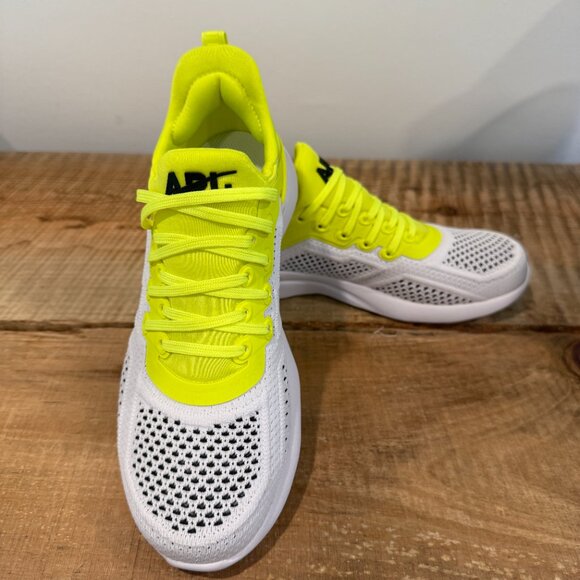 APL Techloom Tracer Sneaker NEW with Box Black/White/Energy Combo Size 6.5 - Picture 11 of 15